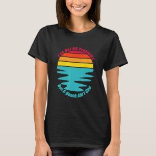 Ontspan vakantie aan het strand zand surf zon Aan T-shirt