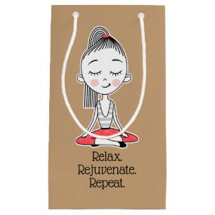 Ontspan Zen Vrede Yoga Klein Cadeauzakje