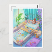 Ontspannen Briefkaart (Voorkant / Achterkant)
