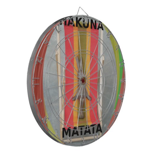 Ontspannen Konijn Vector Kunstwerk Print Design Dartbord (Voorkant Links)