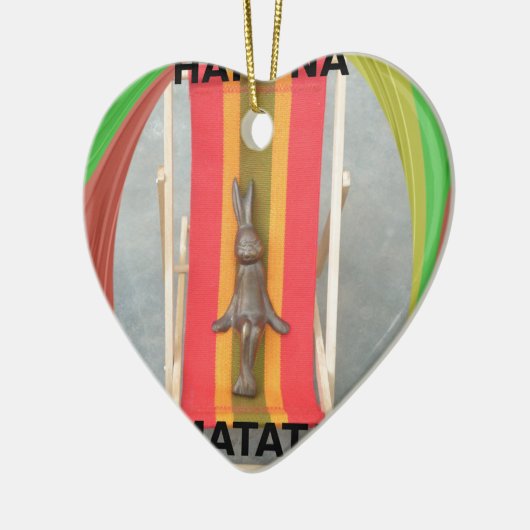 Ontspannen Konijn Vector Kunstwerk Print Design Keramisch Ornament (Links)