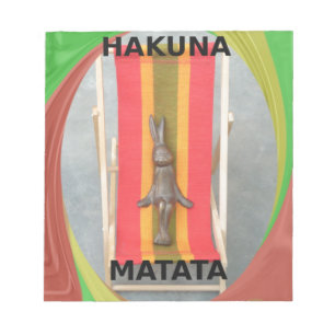 Ontspannen Konijn Vector Kunstwerk Print Design Notitieblok