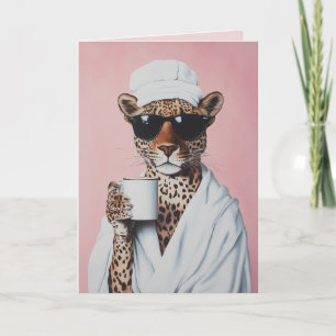 Ontspannen Leopard Morning Vibes