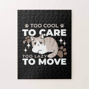 Ontspannen & Luie Vibes voor Cat Lovers Design Legpuzzel