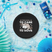 Ontspannen & Luie Vibes voor Cat Lovers Design Papieren Bordje (Feest)