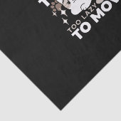 Ontspannen & Luie Vibes voor Cat Lovers Design Tissuepapier (Detail)