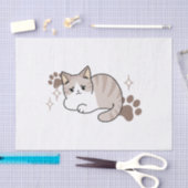 Ontspannen & Luie Vibes voor Cat Lovers Design Tissuepapier (Craft)