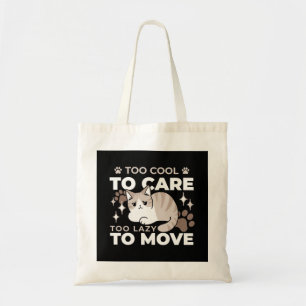 Ontspannen & Luie Vibes voor Cat Lovers Design Tote Bag