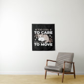 Ontspannen & Luie Vibes voor Cat Lovers Design Wandkleed (In situ)