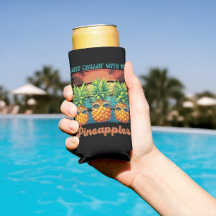 Ontspannen Met Mijn Ananas Zonnebril Tropisch 