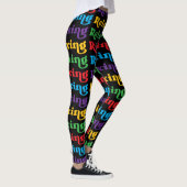 Ontspannen, Multi-color, Retro Leggings (Rechts)