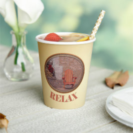 Ontspannen - Papieren beker