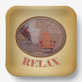 Ontspannen - Papieren Bord (Voorkant)