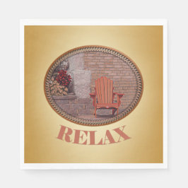 Ontspannen - Papieren servet