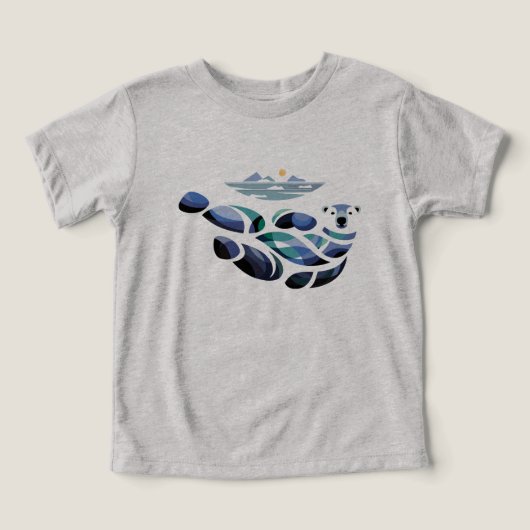 Ontspannen polair Beer (Design voorkant)