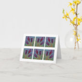 Ontspannen Purples Kaart (Gele Bloem)