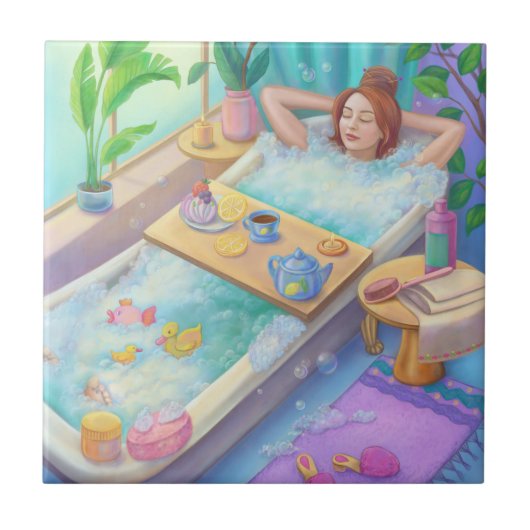 Ontspannen Tegeltje (Voorkant)