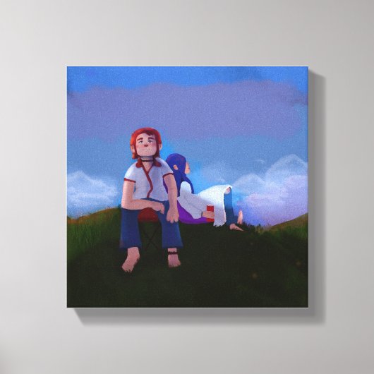 Ontspannend Canvas Afdruk (Voorkant)