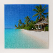 Ontspannend Eilandstrand Legpuzzel (Verticaal)