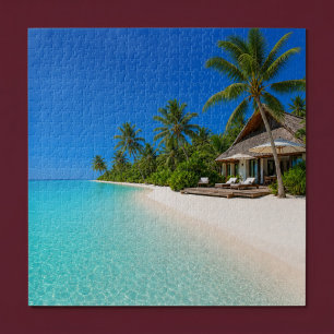 Ontspannend Eilandstrand Legpuzzel
