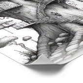 Ontspannend Landschapskleurend Poster (Hoek)