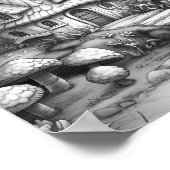 Ontspannend Landschapskleurend Poster (Hoek)