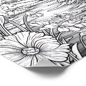 Ontspannend Landschapskleurend Poster (Hoek)