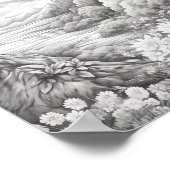 Ontspannend Landschapskleurend Poster (Hoek)