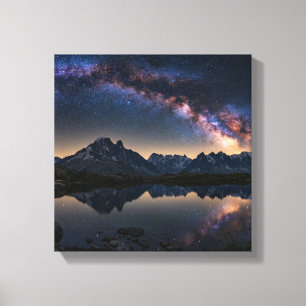 Ontspannende Astronomische Dromen Canvas Afdruk