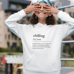Ontspannende Definitie Relax Moderne Woordenboek K Hoodie