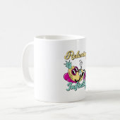 Ontspannende Oneindigheid Ananas | Cute Design Koffiemok (Voorkant links)