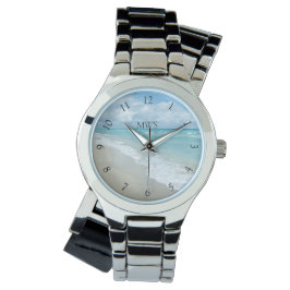 Ontspanning Strand Uitzicht Monogram Horloge