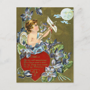 Ontspruit het Valentijnse Briefkaart van de Maan
