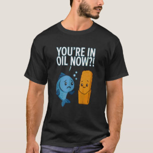 Ontstelde Vis Ziet Knapperige Transformatie Grapp T-shirt
