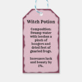 Ontvang een heks Halloween potion. Cadeaulabel (Voorkant)