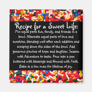 Ontvang een Sweet Life Magnet Magneet