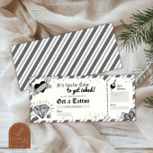 Ontvang een Tattoo Monochrome Cadeaubon