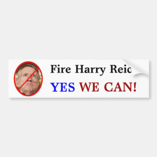 Ontvang Harry Reid?, JA, WE KUNNEN HET! Bumpersticker