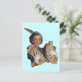 Ontvang het ontwerp van het Briefkaart van de Kaar (Staand voorkant)