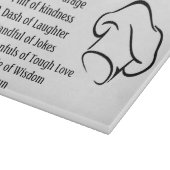 Ontvang je vader snijplank (Hoek)