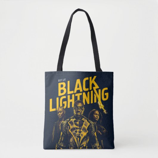 Ontvang Licht - Black Lightning Draagtas (Voorkant)