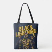 Ontvang Licht - Black Lightning Draagtas (Achterkant)