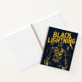 Ontvang Licht - Black Lightning Notitieboek (Binnen)