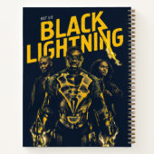 Ontvang Licht - Black Lightning Notitieboek (Achterkant)