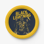 Ontvang Licht - Black Lightning Papieren Bordje (Voorkant)