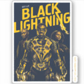 Ontvang Licht - Black Lightning Sticker (Voorkant)