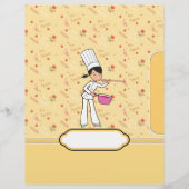 Ontvang Multomap Hoofdstuk Divider met Keukenkunst (Voorkant)