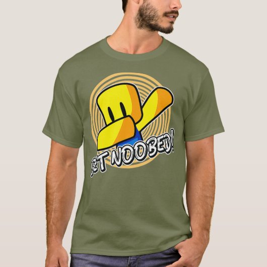 Ontvang Noobed Meme Funny Dabbing Noob Gaming Gift T-shirt (Voorkant)