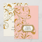 Ontvang Stropdas oude Hollywood Regency Black Kaart (Voorkant / Achterkant)