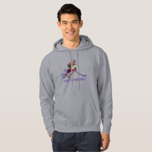 Ontvang uw Inspirerend Hockey-citaat Doelstellinge Hoodie